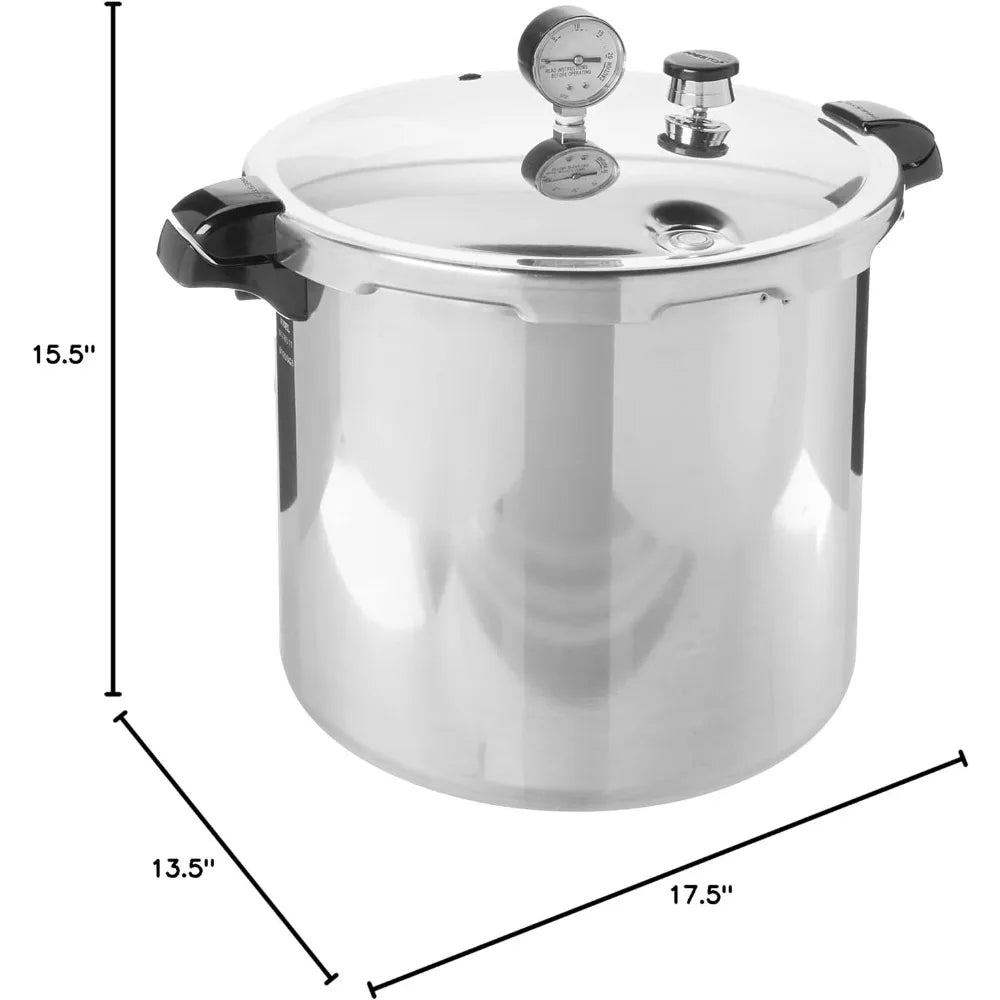 Presto 23-Quart Aluminum Pressure Cooker and Canner