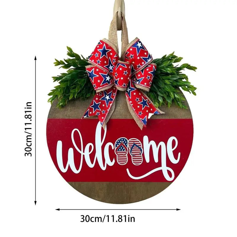 4th Of July Door Signs with 3 Designs to Choose From