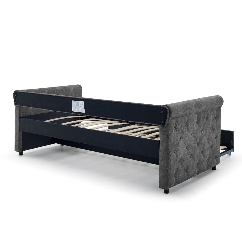 Sofa Bed Daybed with Trundle