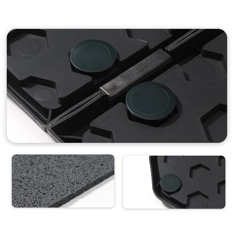 Home Anti Slip Front Door Mat Wet And Dry Separation Shoes Soles Cleaning Floor Mat Household Kitchen Bathroom Carpet Pad