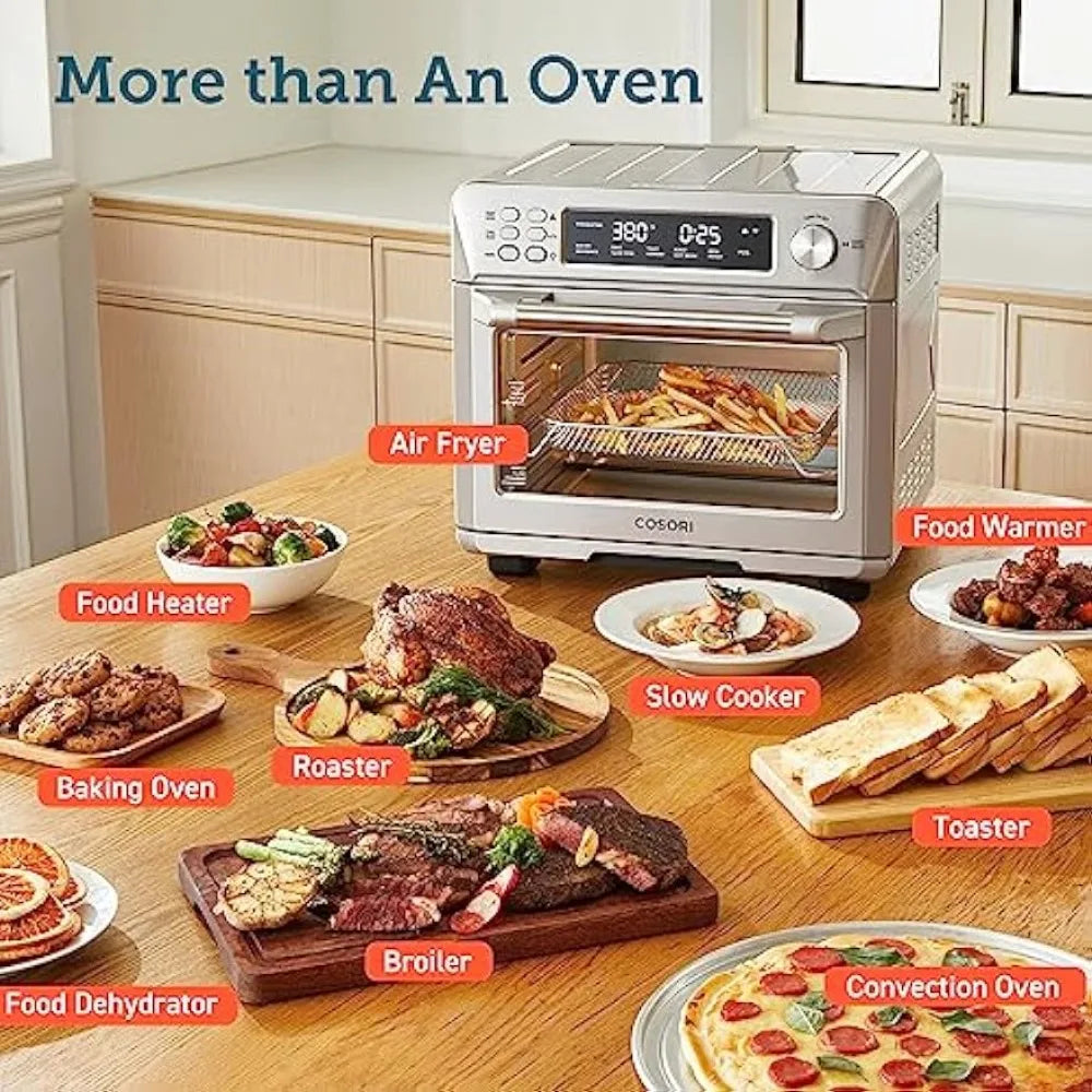 26.5qt Smart Combo Air Fryer Toaster Oven and Convection Oven