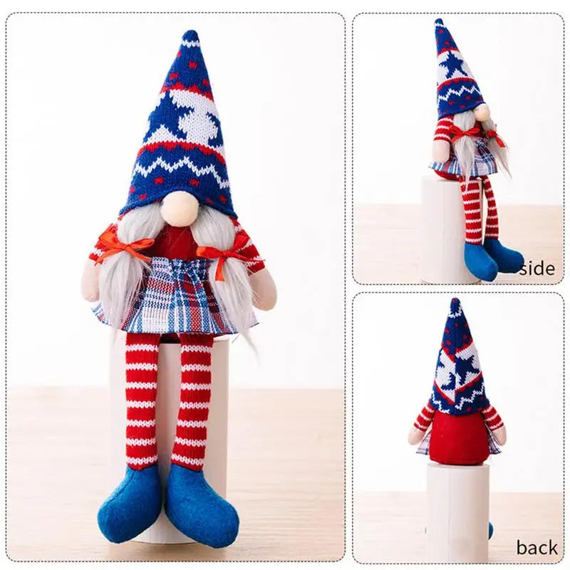 4th Of July Mr and Mrs Gnome Decor