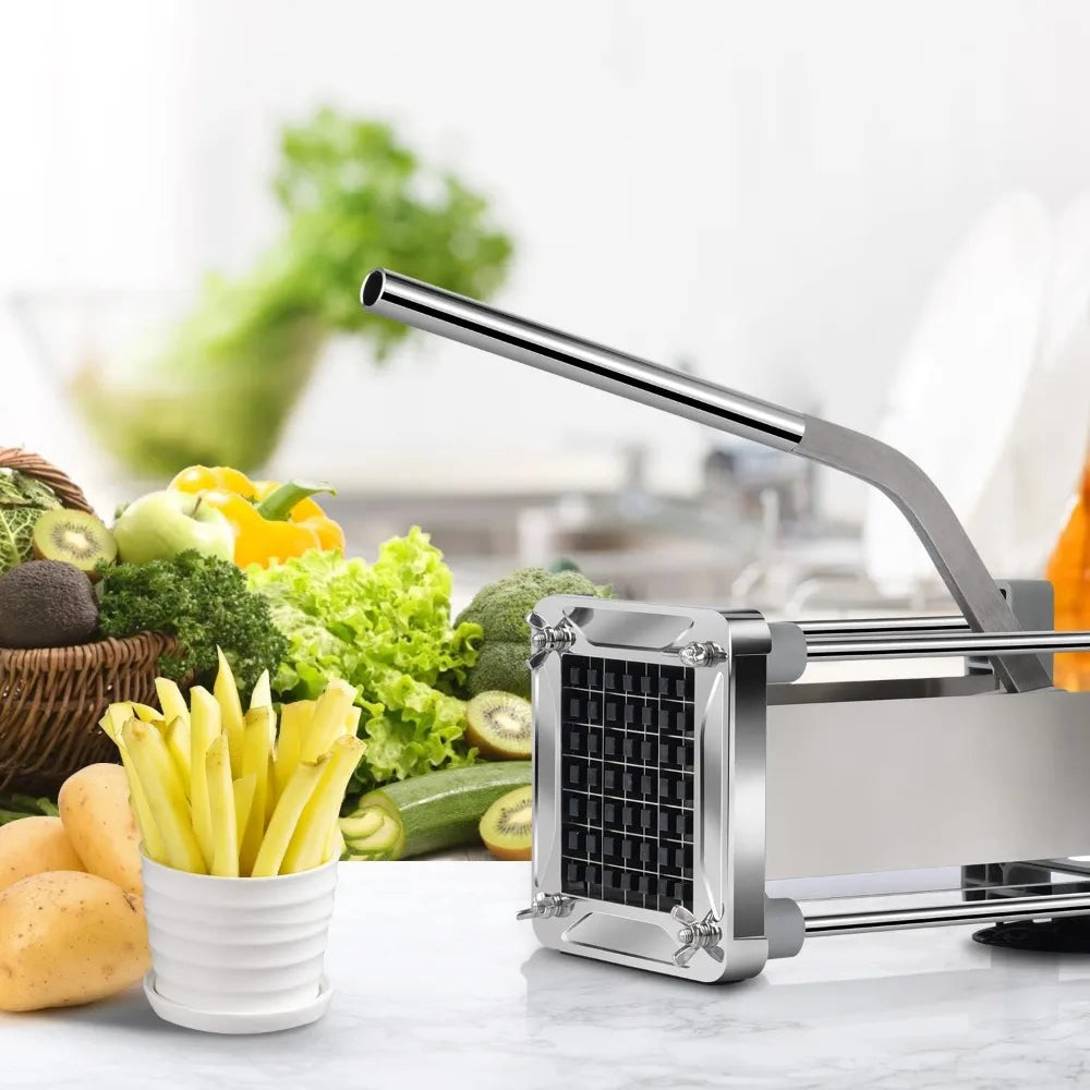 Professional Stainless Steel French Fry Potato and Vegetable Cutter