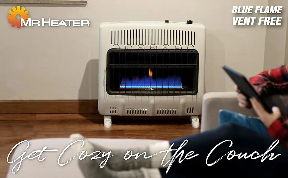 Mr. Heater F299720 Vent-Free 20,000 BTU Blue Flame Propane Heater