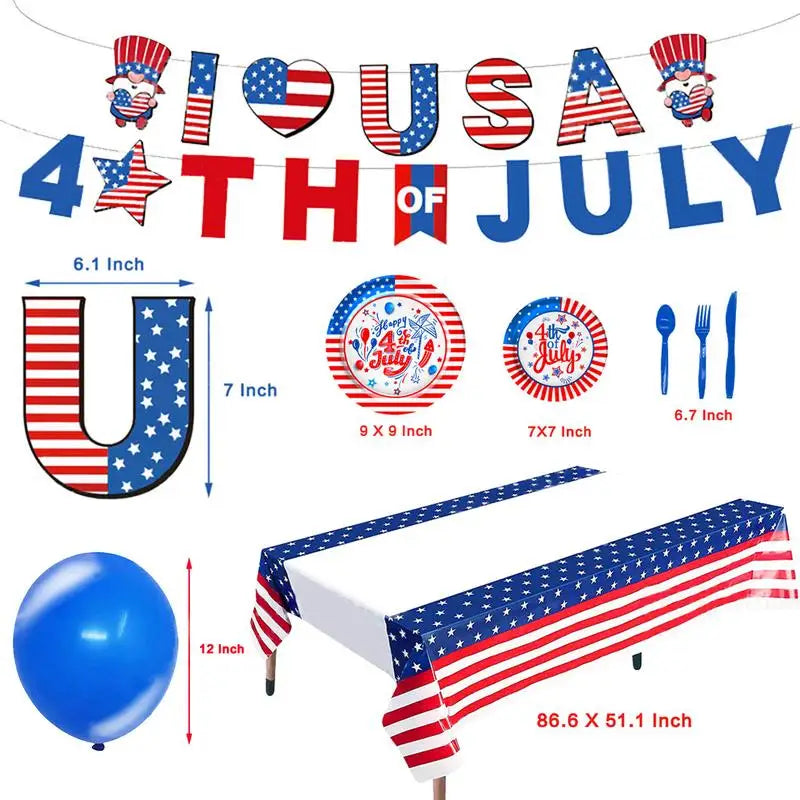 Independence Day Party Supplies