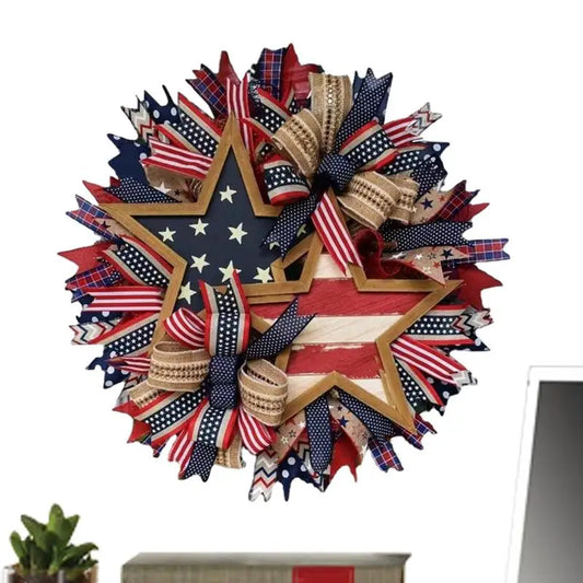 4th Of July Country Style Wreath