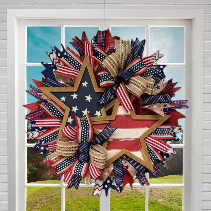 4th Of July Country Style Wreath