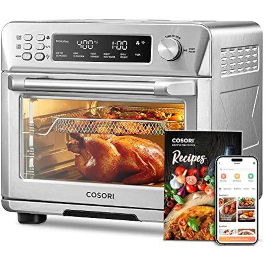 26.5qt Smart Combo Air Fryer Toaster Oven and Convection Oven