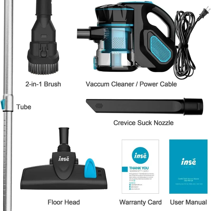 INSE I5 Powerful Handheld Corded Vacuum Cleaner