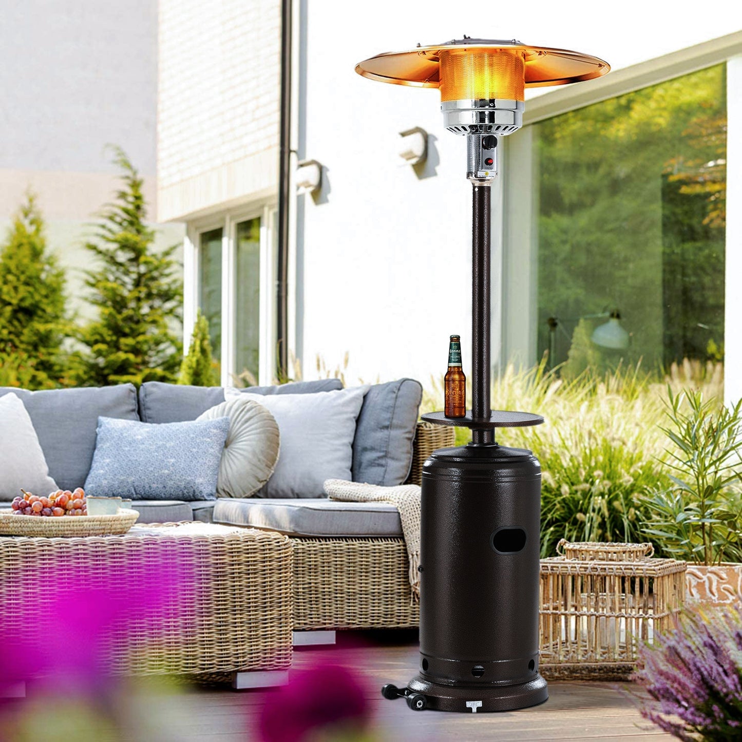 Outdoor Patio Propane Heater 87 Inches Tall