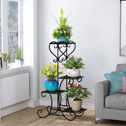 4 Tier Metal Plant Stand